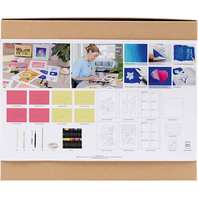 Creativ company starter hobbyset oliepastel - 12 technieken