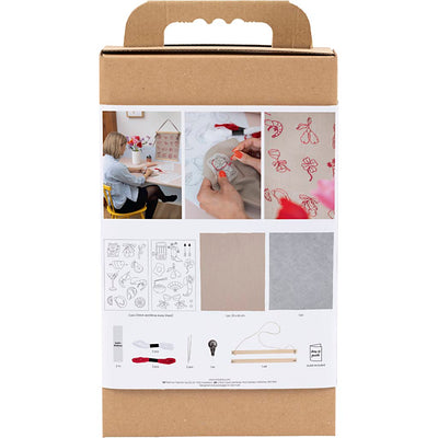Creativ company hobbyset borduurwerk hangende decoratie