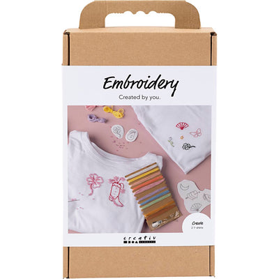 Creativ company https: www.cchobby.nl hobbyset-borduurwerk-t-shirt-wit-1-doos