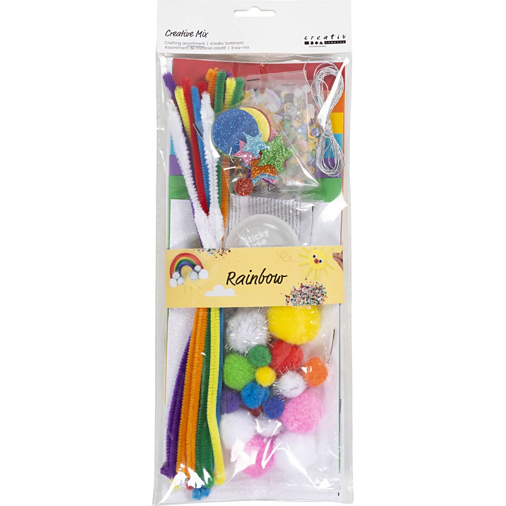 Creativ company hobby basismaterialen regenboog set