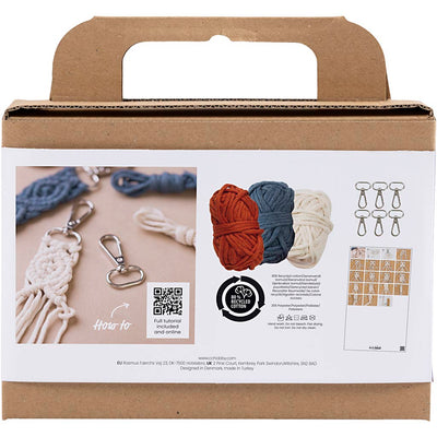 Creativ company https: www.cchobby.nl mini-hobbyset-macrame-sleutelhangers-1-doos