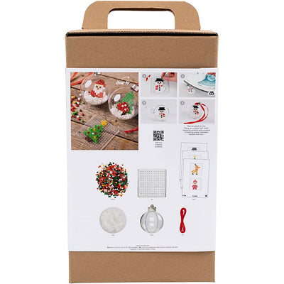 Creativ company hobbyset kerstballen maken met kralen