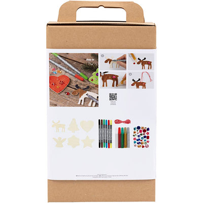 Creativ company hobbyset kerstdecoratie kleuren