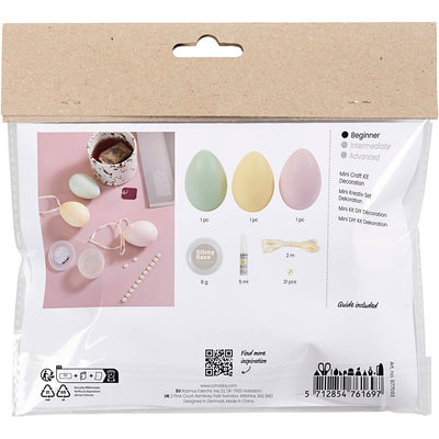 Creativ company http: www.cchobby.nl mini-hobbyset-decoratie-eieren-pastelkleuren-1-doos