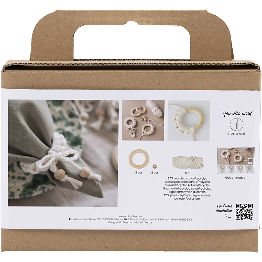 Https: www.cchobby.nl mini-hobbyset-macrame-servetring-off-white-1-doos