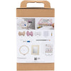 Creativ company cc hobbyset punch needle spiegel pastelkleuren