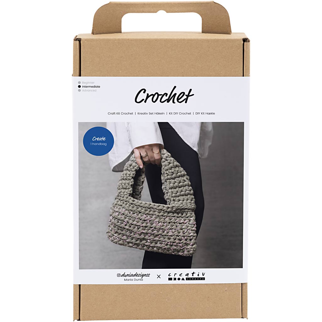 Creativ company https: www.cchobby.nl hobbyset-haken-stoere-tas-olijfgroen-1-doos