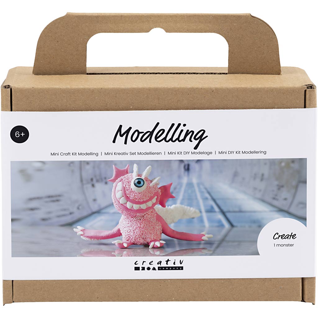 Creativ company cc mini hobbyset boetseren monster sally
