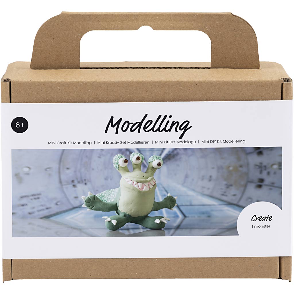 Creativ company cc mini hobbyset boetseren monster lulu