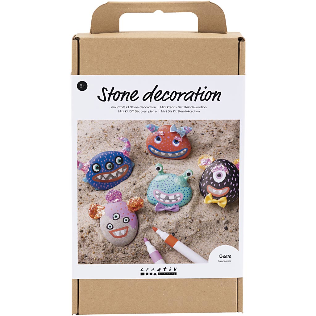 Creativ company hobbyset steendecoratie knutselset