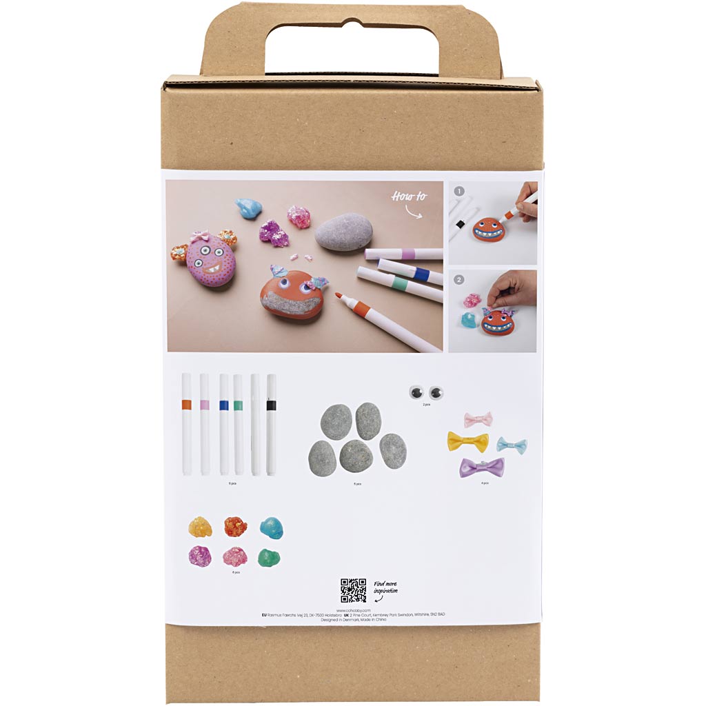 Creativ company hobbyset steendecoratie knutselset