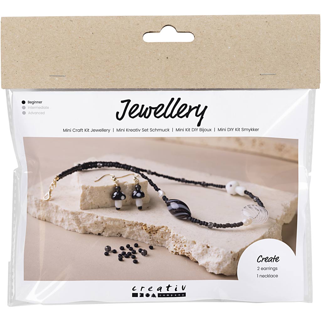 Https: www.cchobby.nl mini-hobbyset-sieraden-stoere-halsketting-zwarte-harmonie-1-doos