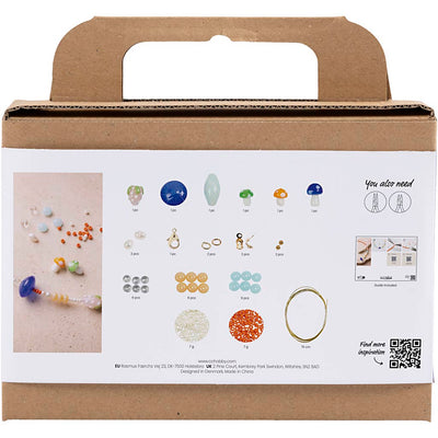 Creative company creativ company mini hobbyset sieraden kleurrijk stoere halsketting