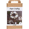 Https: www.cchobby.nl hobbyset-papier-kunst-krans-wit-licht-naturel-1-doos