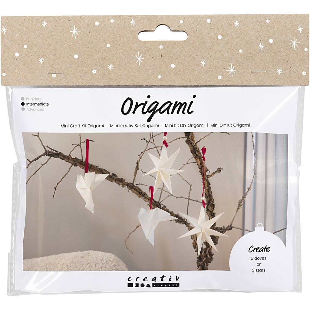 Https: www.cchobby.nl mini-hobbyset-origami-duiven-sterren-donkerrood-off-white-1-doos