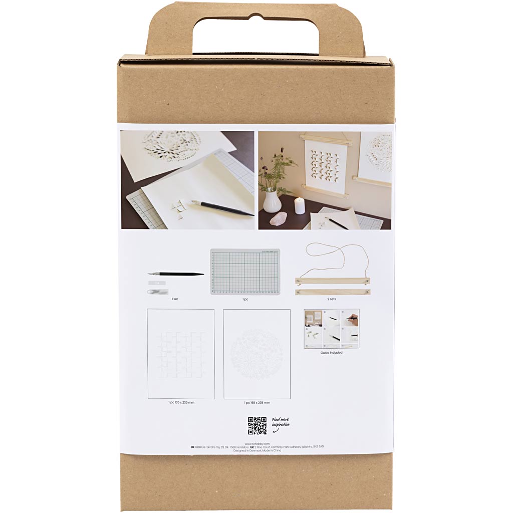 Creativ company cc hobbyset papierkunst papieren hangers