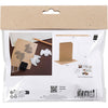 Creativ company https: www.cchobby.nl mini-hobbyset-foam-druk-kaart-met-duiven-beige-1-doos