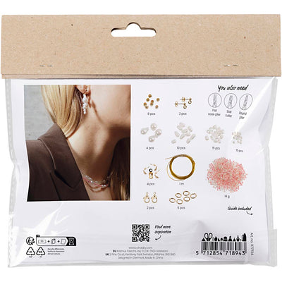 Creativ company https: www.cchobby.nl mini-hobbyset-sieraden-halskettingen-en-oorbellen-glans-1-doos