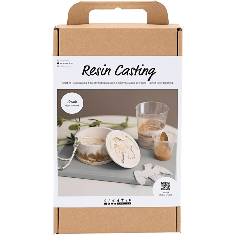 Creativ company https: www.cchobby.nl hobbyset-hars-gieten-pot-met-deksel-beige-off-white-1-doos