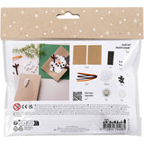 Https: www.cchobby.nl mini-hobbyset-decoratie-kerstkaarten-met-sneeuwpoppen-zwart-bruin-mid-oranje-wit-1-doos - afbeelding 2