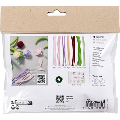 Creativ company https: www.cchobby.nl mini-hobbyset-bloemen-van-chenilledraad-tulpen-diverse-kleuren-1-doos