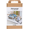Creativ company https: www.cchobby.nl hobbyset-decoupage-oesterschelpen-blauw-1-doos