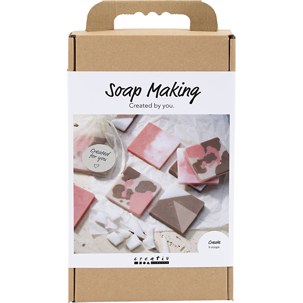 Creativ company hobbyset zeep maken vierkant