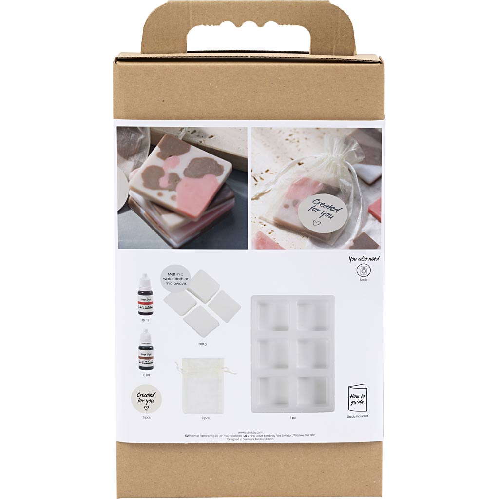 Creativ company hobbyset zeep maken vierkant