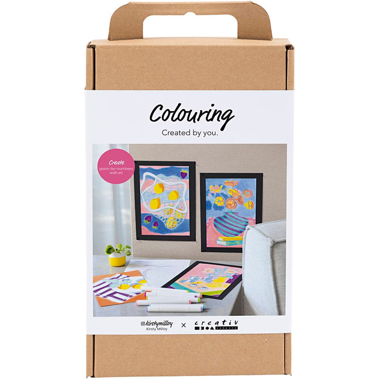 Creativ company http: www.cchobby.nl hobbyset-kleuren-schilderen-volgens-cijfers-markeerstiften-1-doos-977796