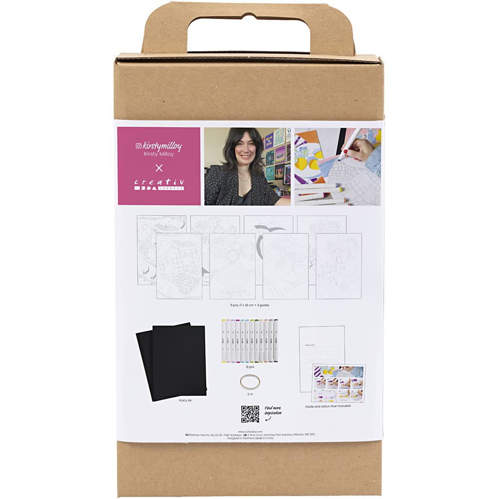 Creativ company http: www.cchobby.nl hobbyset-kleuren-schilderen-volgens-cijfers-markeerstiften-1-doos-977796