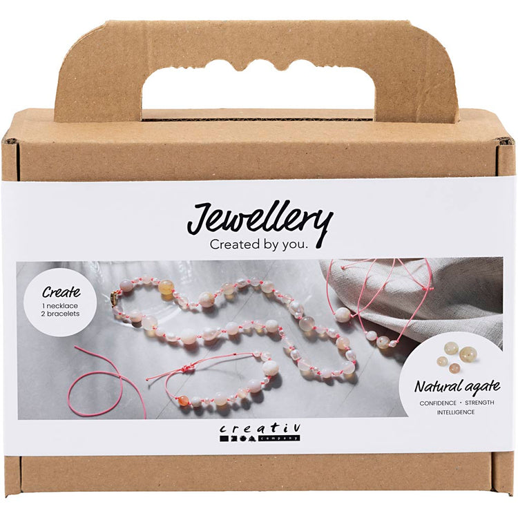 Creativ company http: www.cchobby.nl mini-hobbyset-sieraden-halskettingen-en-armband-roze-1-doos