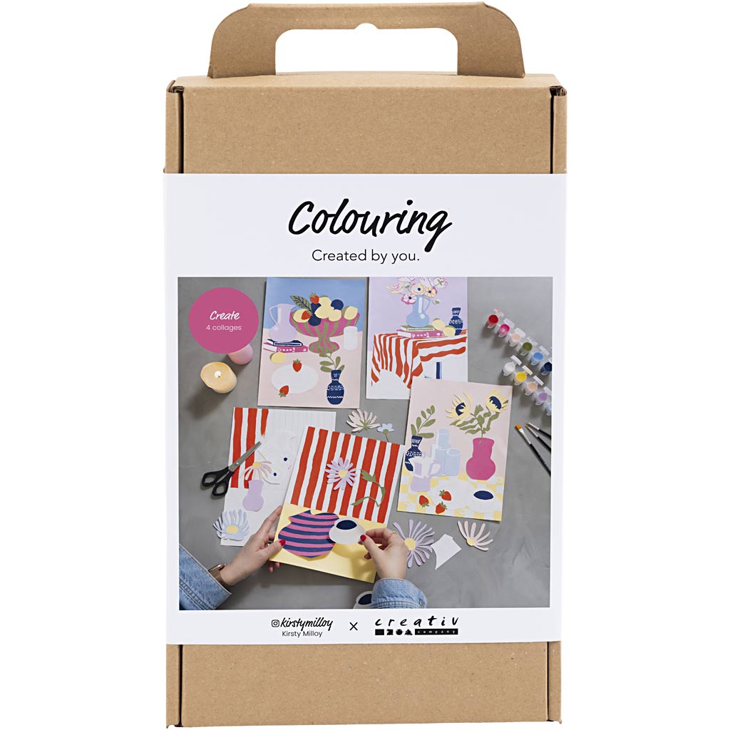 Creativ company hobbyset kleuren collage