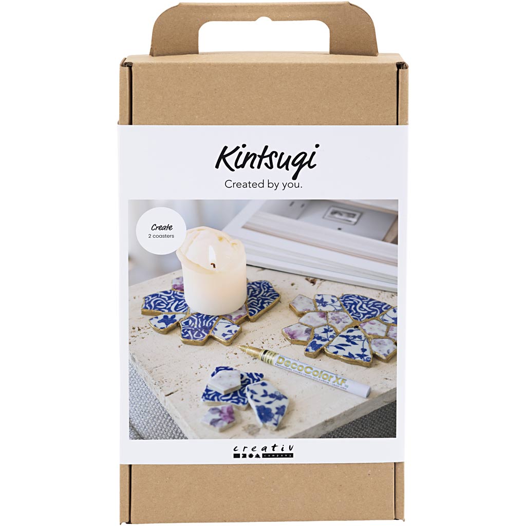 Creativ company hobbyset kintsugi onderzetter