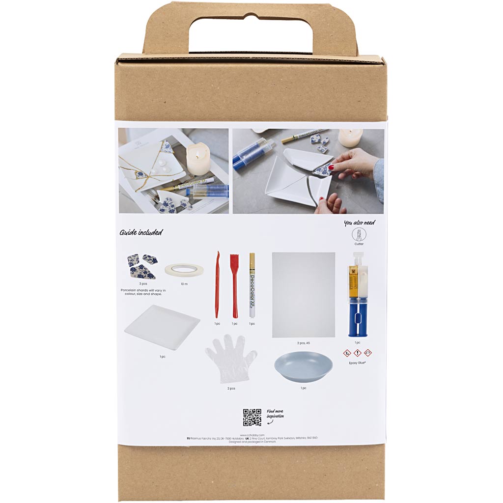 Creativ company hobbyset kintsugi schaal