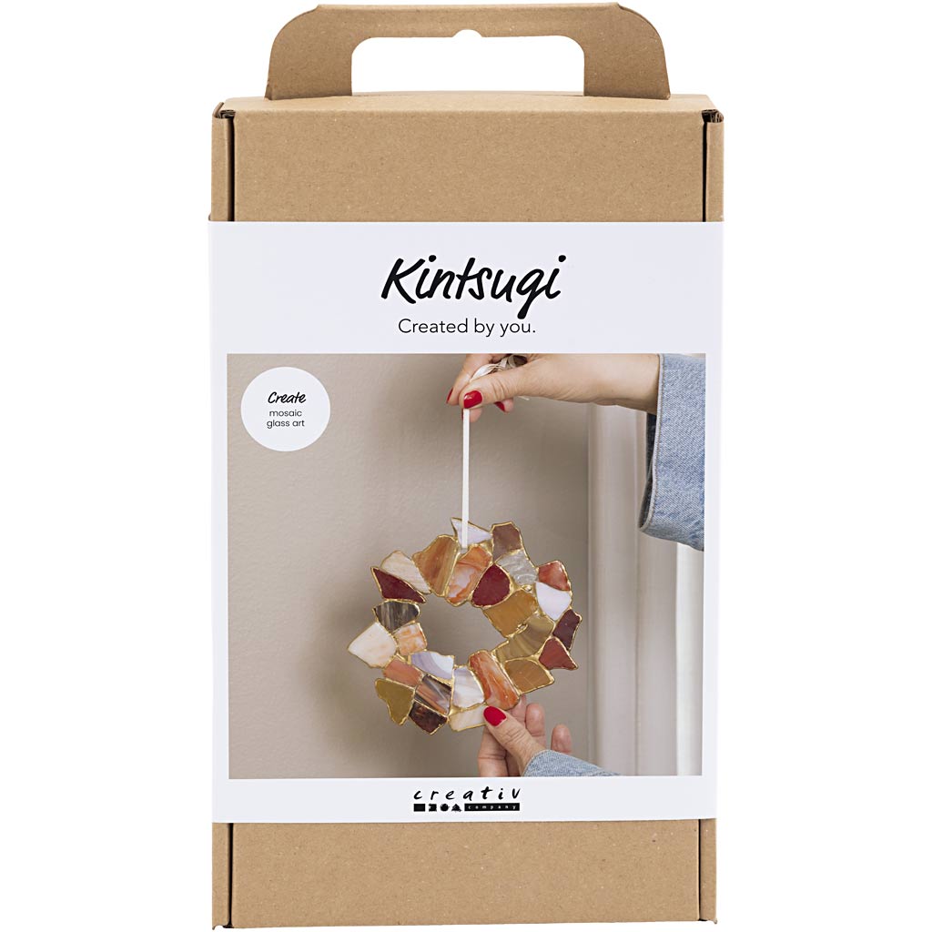 Creativ company http: www.cchobby.nl hobbyset-kintsugi-hangende-decoraties-diverse-kleuren-1-doos