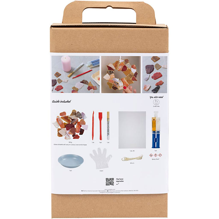 Creativ company http: www.cchobby.nl hobbyset-kintsugi-hangende-decoraties-diverse-kleuren-1-doos