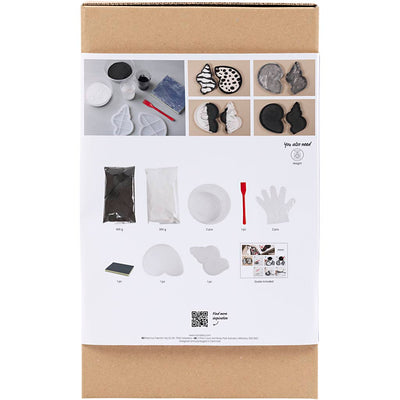 Creativ company https: www.cchobby.nl hobbyset-hars-gieten-conchschelp-zwart-wit-1-doos
