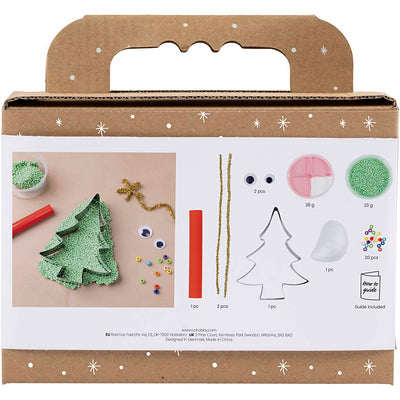 Creativ company mini hobbyset boetseren kerstboommonster