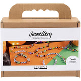 Https: www.cchobby.nl mini-hobbyset-sieraden-halskettingen-en-armbanden-halloween-kleuren-1-doos - afbeelding 1