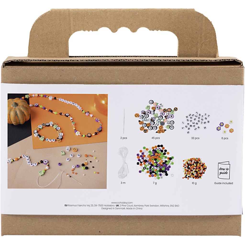 Https: www.cchobby.nl mini-hobbyset-sieraden-halskettingen-en-armbanden-halloween-kleuren-1-doos