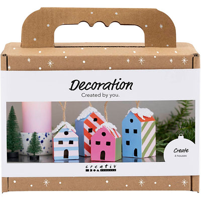 Creativ company https: www.cchobby.nl mini-hobbyset-decoratie-huizen-kleurrijk-1-doos