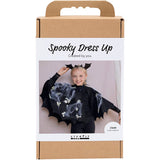 Https: www.cchobby.nl hobbyset-griezelige-verkleedkleding-vleermuiscape-en-hoofdband-zwart-zwart-glitter-1-doos - afbeelding 1