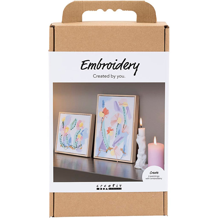 Creativ company http: www.cchobby.nl hobbyset-borduurwerk-afbeeldingen-pastelkleuren-1-doos