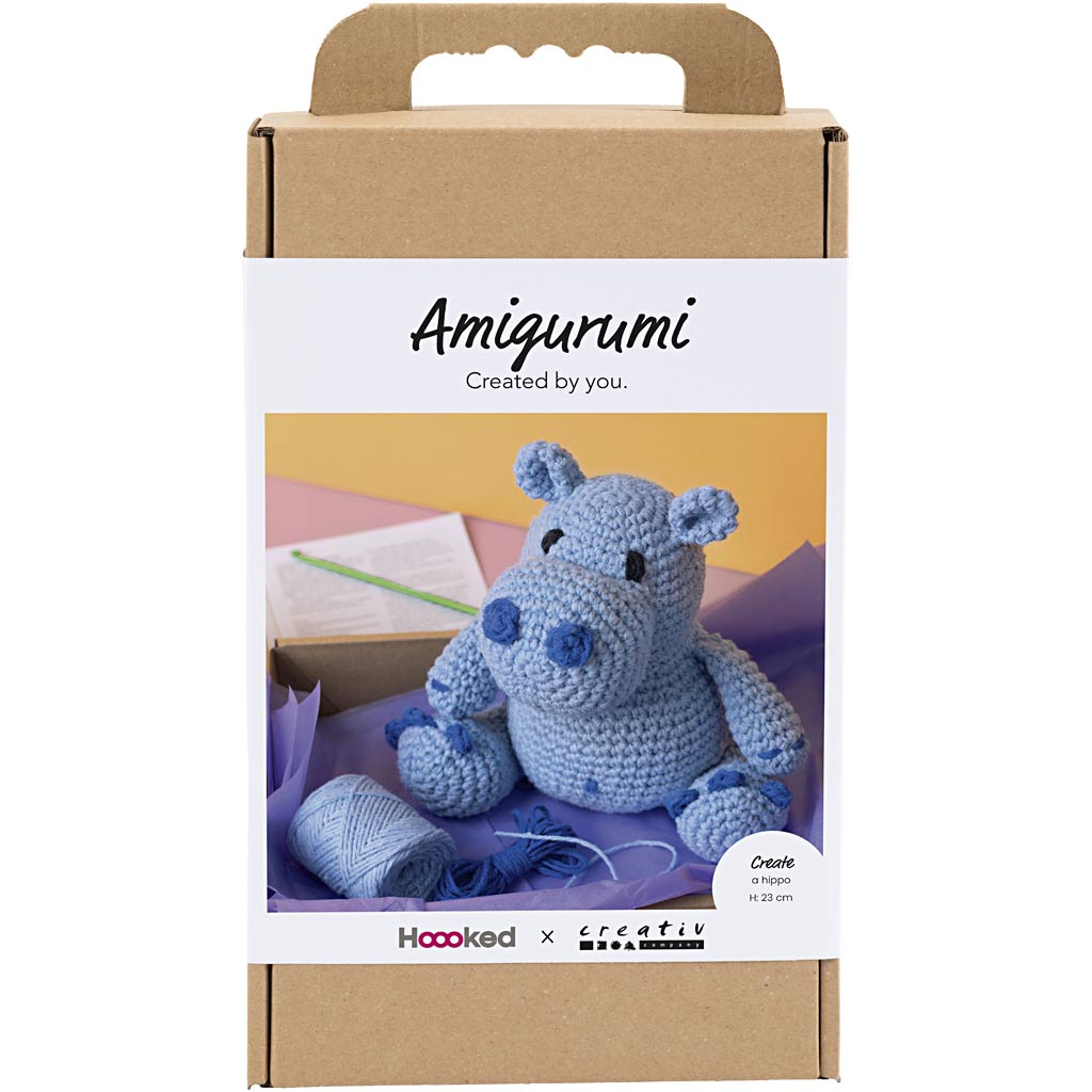 Creativ company hobbyset amigurumi nijlpaard