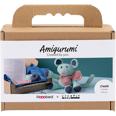 Creativ company http: www.cchobby.nl hobbyset-amigurumi-muis-mint-1-doos