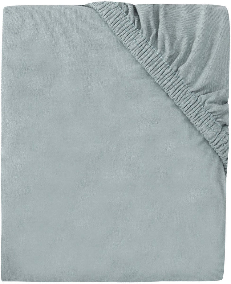 Jollein hoeslaken - jersey - 60 x 120 cm - sea green