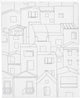 Creativ company schildercanvas met print stad 24x30 cm