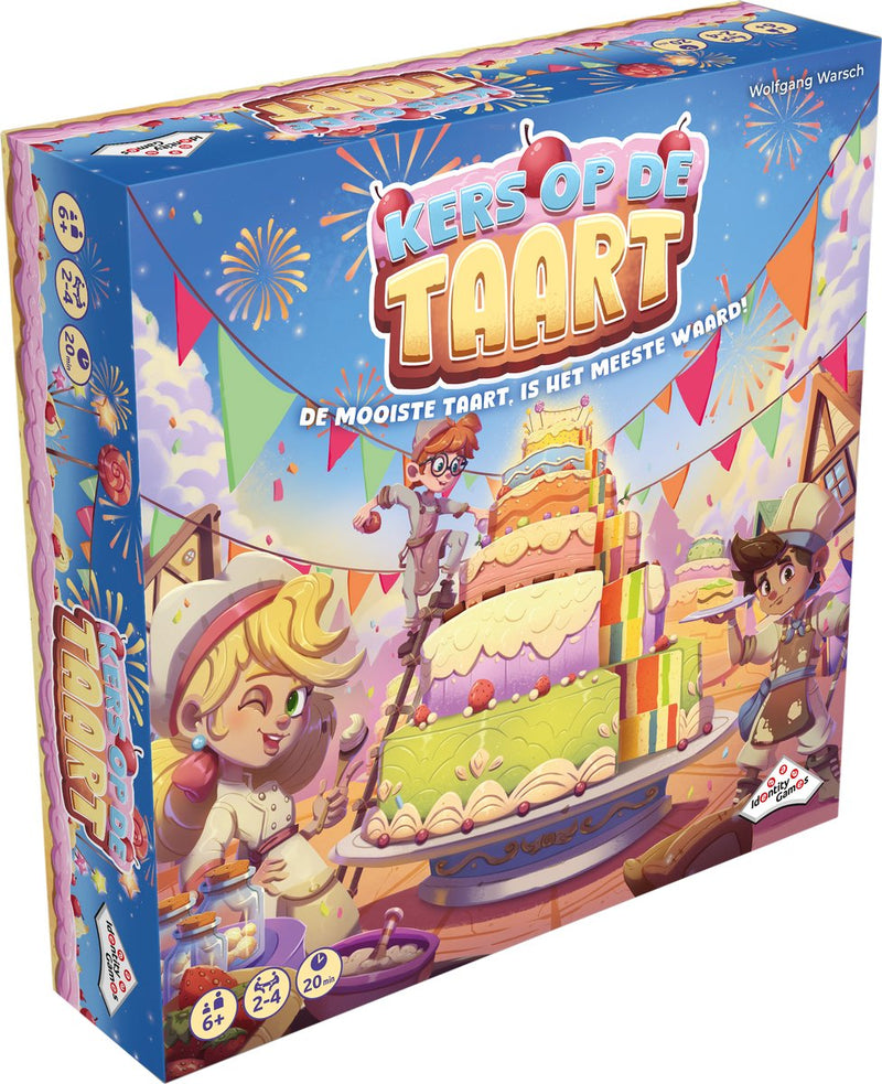Identity games international kers op de taart - kinderspel - ben jij de beste taartenbakker?