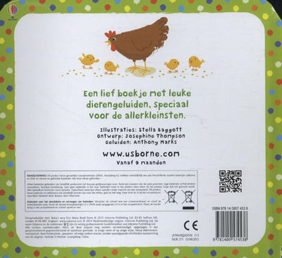 Wpg uitgevers mijn eerste geluidenboek: boerderij. 1+