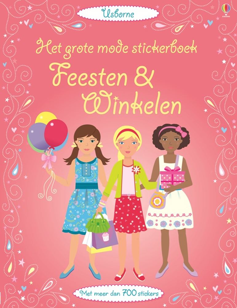 Grote mode stickerboek: feesten en winke
